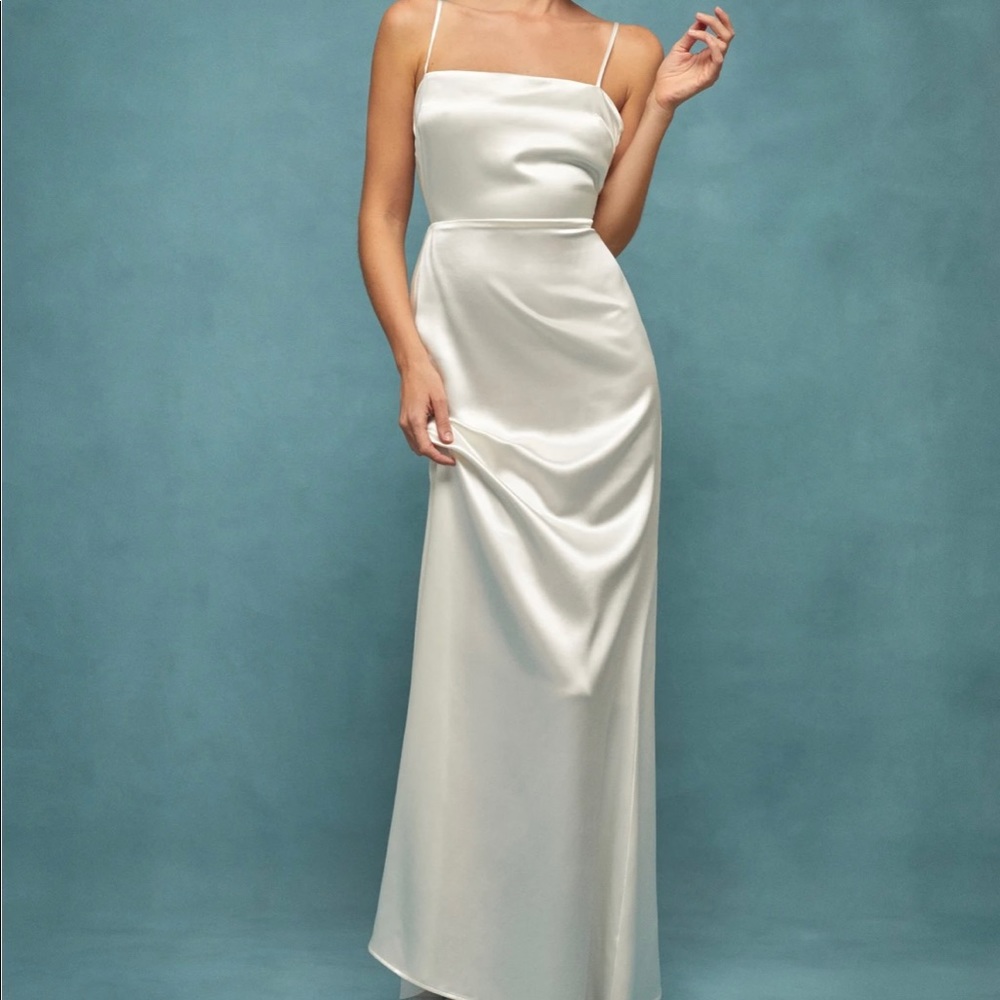 REFORMATION - Sauvignon Dress - 8 - 100% Silk